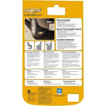 Bavette caoutchouc CHEVROLET 28X48CM