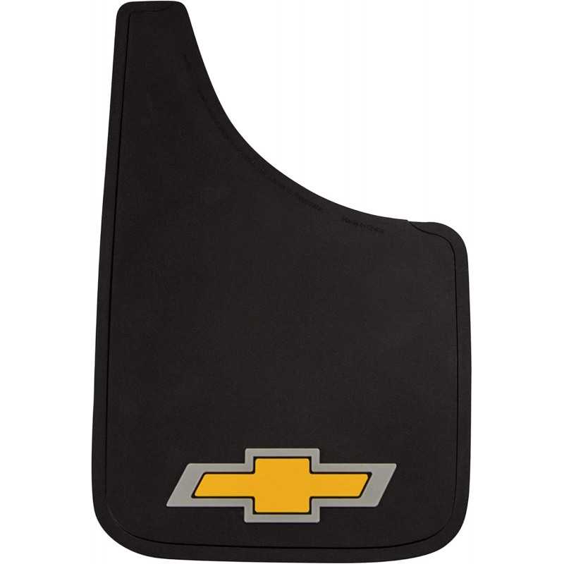 Bavette caoutchouc CHEVROLET 28X48CM