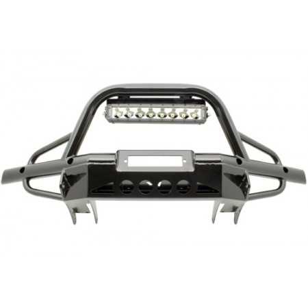 Pare choc tubulaire a/support de treuil Land Rover Defender 1987-2010