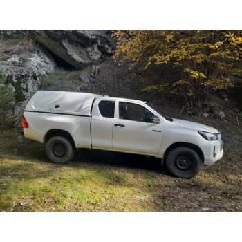 Hard top STARFLEX sans vitre Toyota Revo 2016- 2 portes a/portes latérales