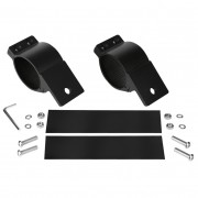 Collier de fixation longue portee noir diam.60/65 mm (2)