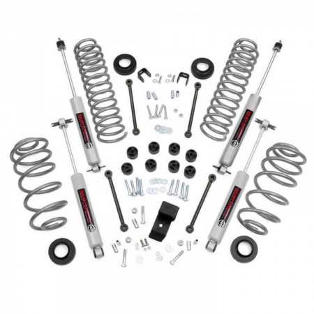 Kit suspension ROUGH COUNTRY 3,25" (82 mm) Jeep TJ 4 cyl 2003-2006