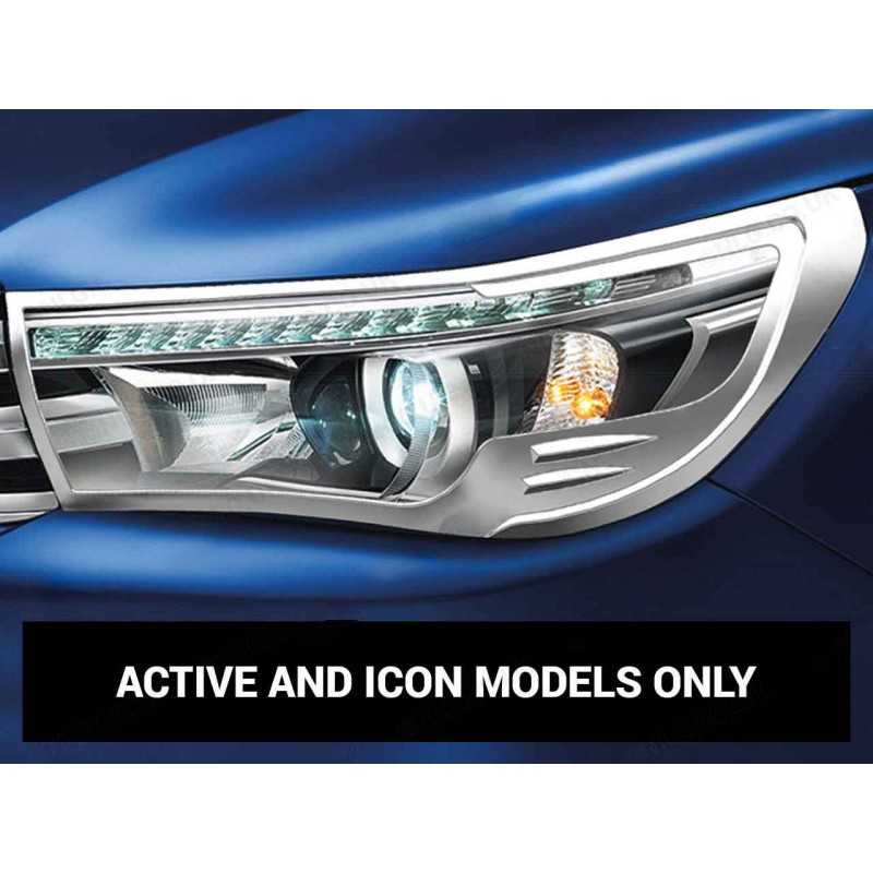 Enjoliveurs de Phares Toyota Hilux à partir de 2016-