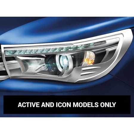 Enjoliveurs de Phares Toyota Hilux à partir de 2016-