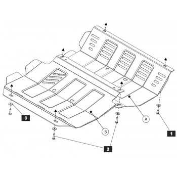 Blindage moteur acier