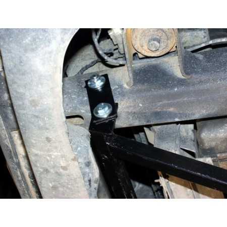 Blindage moteur acier