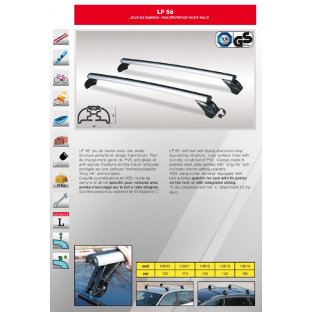 Barres de toit aero