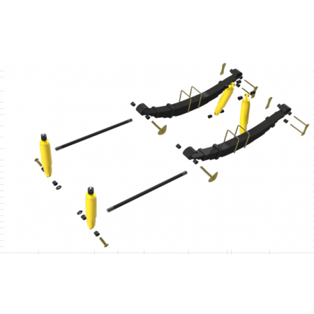 Kit Suspension Terrain Tamer ProShock Ford Ranger 2006-2011