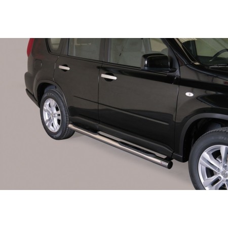 Marche pieds inox diam.76 mm Nissan Navara D22 2002-2005 2,5 TD 4 P...