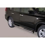 Marche pieds inox diam.76 mm Nissan Navara D22 2002-2005 2,5 TD 4 P...
