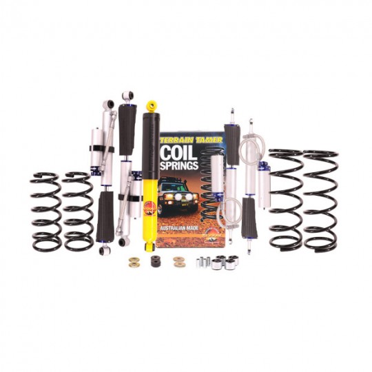 Kit suspension Terrain Tamer avec amortisseurs à bonbonne - Nissan Patrol GR Y60 1989-1997 3 portes