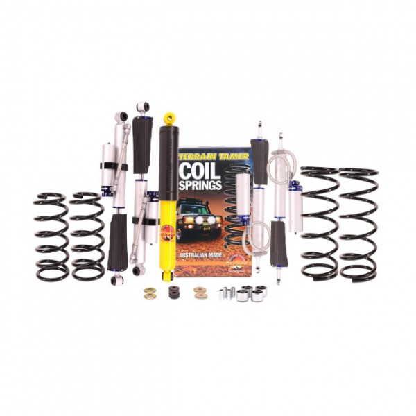 Kit suspension Terrain Tamer avec amortisseurs à bonbonne - Nissan Patrol GR Y60 1989-1997 3 portes
