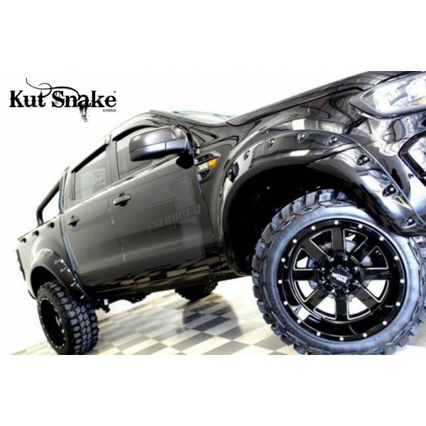 Élargisseurs d'ailes - Ford Ranger PX1 et PX2 – (55 mm) AVANT SEULEMENT Finition lisse 2011-2019
