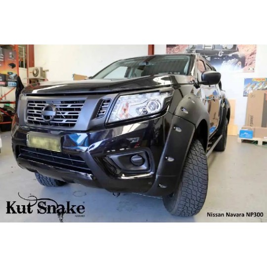 Élargisseurs d'ailes - Nissan Navara D23 - 95 mm AVANT SEULEMENT 2015-2020
