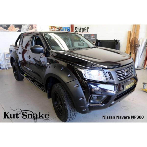 Élargisseurs d'ailes - Nissan Navara D23-Monster AD-BLUE 95 mm 2015-2020