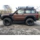 Élargisseurs d'ailes - Nissan Patrol Y61 - 2 portes 70 mm 2005-2014