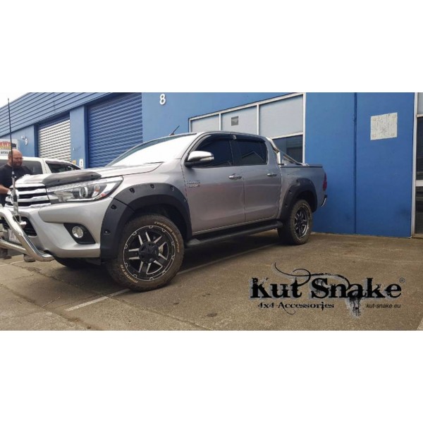 Élargisseurs d'ailes Toyota Hi-Lux Revo - 75 mm AVANT UNIQUEMENT 2015-2018