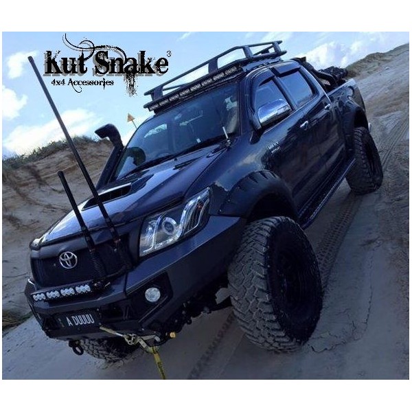 Élargisseurs d'ailes - Toyota Hi-Lux KUN2 Monster (restylage) - 95 mm AVANT SEULEMENT 2012-2015