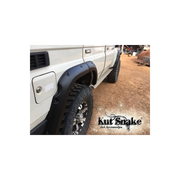 Élargisseurs d'ailes - Toyota Land Cruiser 76 2007 et 50 mm 2024-actuel