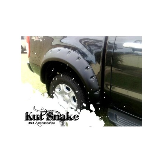 Élargisseurs d'ailes Ford Ranger PX1 et PX2 « Monster » - AVANT SEULEMENT - 95 mm 2011-2019