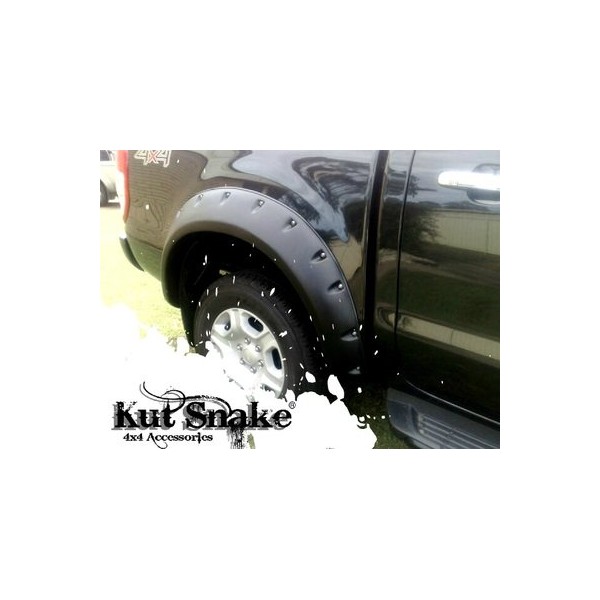 Élargisseurs d'ailes Ford Ranger PX1 et PX2 « Monster » - AVANT SEULEMENT - 95 mm 2011-2019