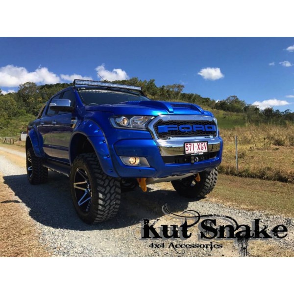 Élargisseurs d'ailes Ford Ranger PX1 et PX2 95 mm - Finition lisse 2015-2019