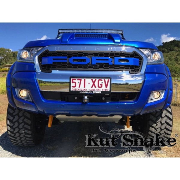 Élargisseurs d'ailes Ford Ranger PX1 et PX2 - 55 mm - Finition lisse 2015-2019