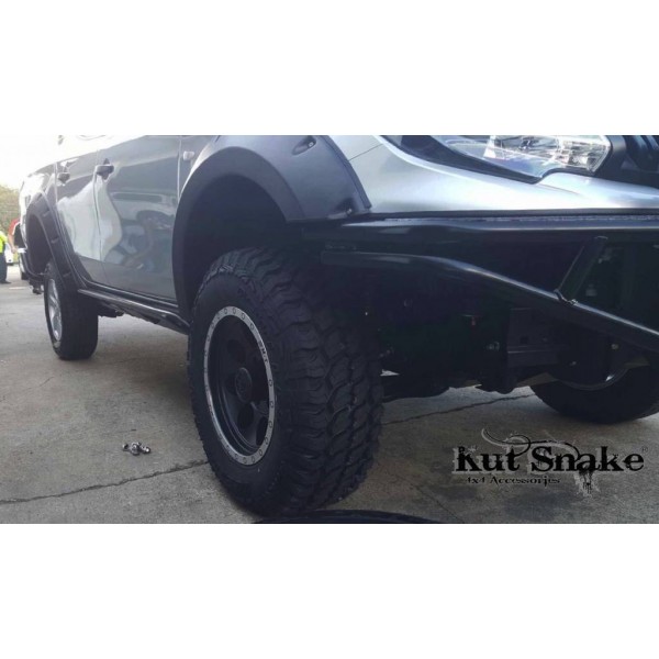 Élargisseurs d'ailes - Mitsubishi L200 MQ - 70mm AVANT SEULEMENT 2015-2017
