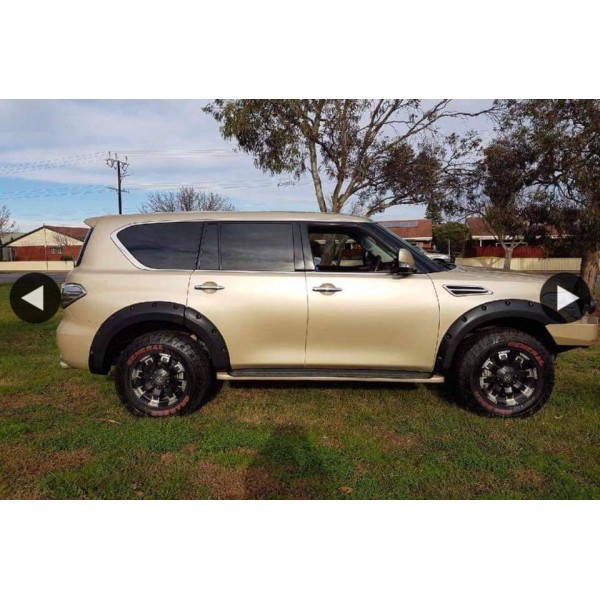 Élargisseurs d'ailes - Nissan Patrol Y62 - 60 mm 2013-actuel