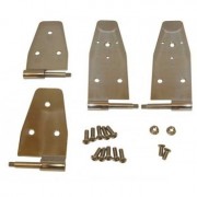 CHARNIERES DE PORTE AVANT (2) JEEP WRANGLER 1994-1995 avec portes h...