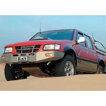 Pare choc ASFIR avec support de treuil ISUZU -2002 ISUZU