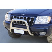Médium bar inox 63 mm Jeep Grand Cherokee 1999-2005