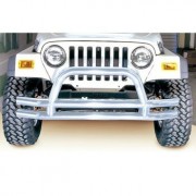 Pare choc avant inox Jeep Wrangler YJ/TJ 1976-2006