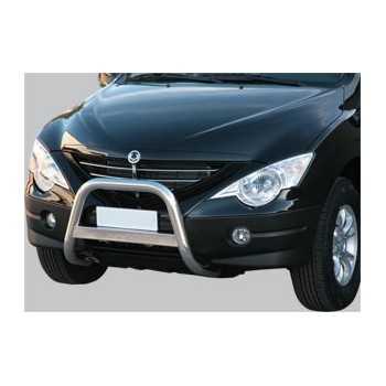 Medium bar inox 63 mm SSANGYONG ACTYON 2006+ SSANGYONG