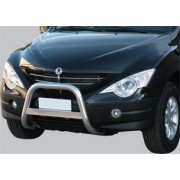 Medium bar inox 63 mm SSANGYONG ACTYON 2006+ SSANGYONG