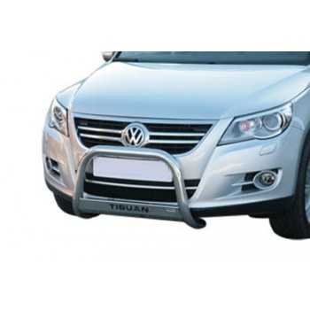Medium bar inox 63 mm avec la marque Volkswagen Tiguan 2008-