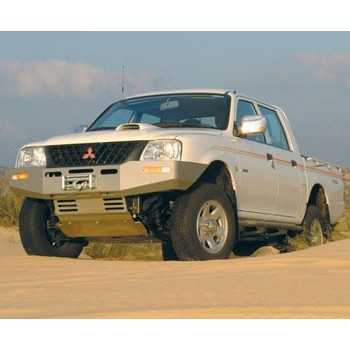 Pare chocs ASFIR avec support de treuil Mitsubishi L200 1998-2001