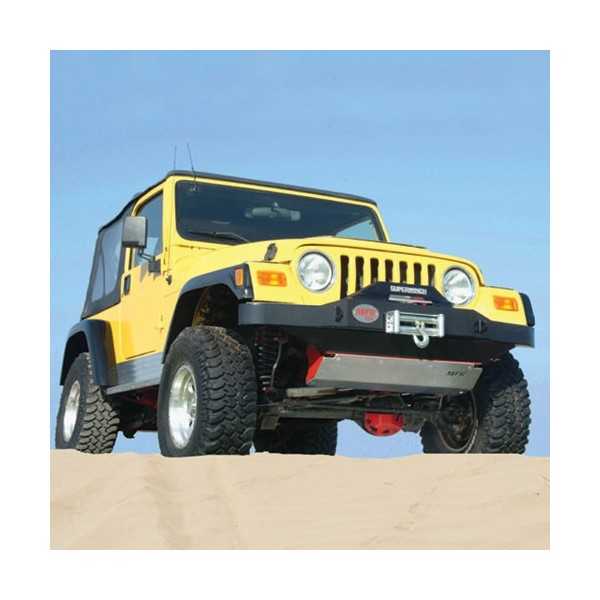 Pare chocs a/support de treuil Jeep Wrangler TJ 1997-