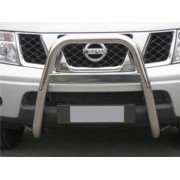 Big bar 63 mm inox Nissan Navara D40 2006-2010