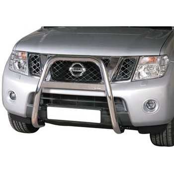 Big bar 63 mm inox Nissan Navara D40 2010-2015