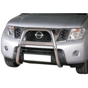 Big bar 63 mm inox Nissan Navara D40 2010-2015