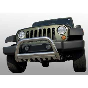 BIG BAR 76 MM INOX JEEP WRANGLER JK 2007-2009