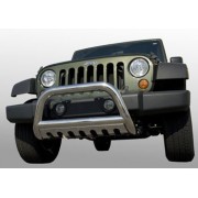 BIG BAR 76 MM INOX JEEP WRANGLER JK 2007-2009