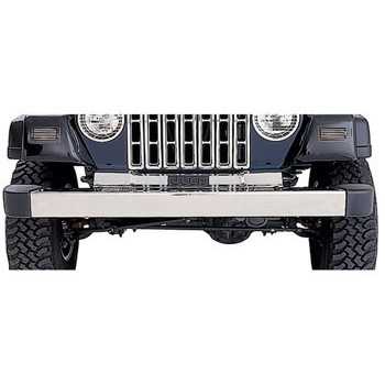 PARE CHOC AVANT SANS TROU EN ACIER INOXYDABLE JEEP WRANGLER TJ 1997...