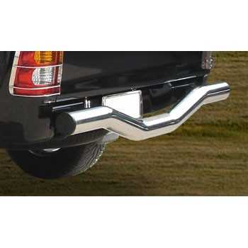 PARE CHOC ARRIERE INOX 101MM MAZDA BT 50-FORD RANGER MK3 2006-2009 ...