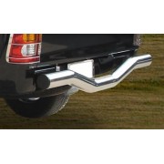 PARE CHOC ARRIERE INOX 101MM MAZDA BT 50-FORD RANGER MK3 2006-2009 ...