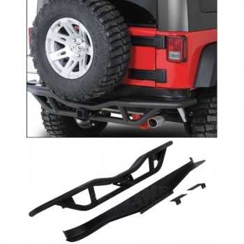 PARE CHOC ARRIERE NOIR AVEC ATTELAGE JEEP WRANGLER 2007-2016 JEEP