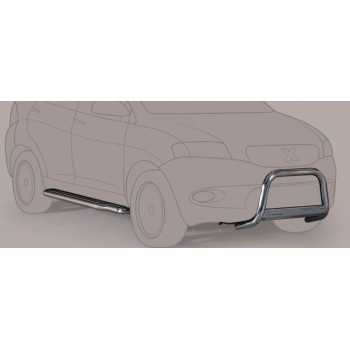 Medium bar inox Nissan Terrano II 2000-2002