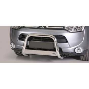 MEDIUM BAR INOX 63MM MITSUBISHI OUTLANDER 2013 - HOMOLOGUE CE