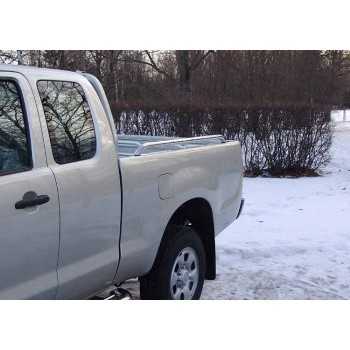 Barres de dessus de ridelles inox Toyota Hilux Vigo 2 portes 2006+